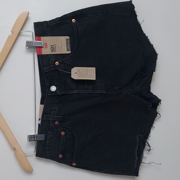 Levi's 501 High Rise Shorts - Picture 6 of 10